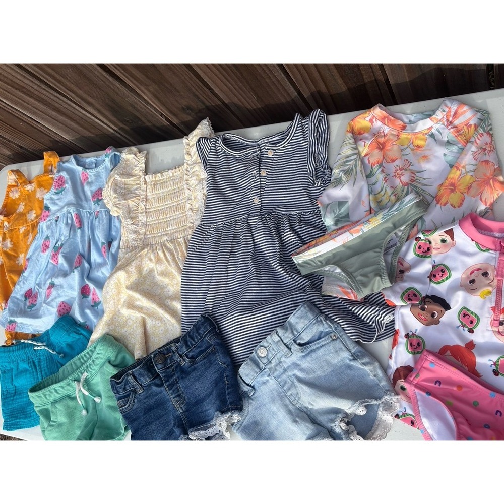 Kids 12M Bundle 11pc Summer Swim GOOD CONDITION